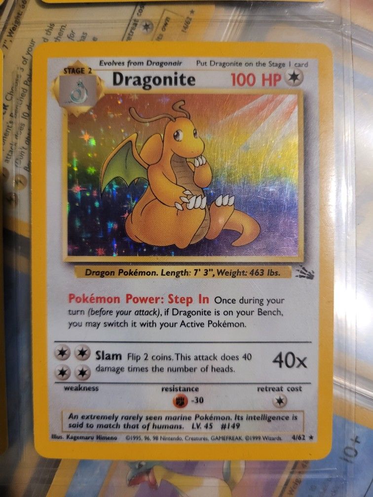 Dragonite Holofoil 4/62