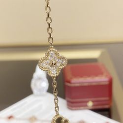New Van Cleef & Arpels four-leaf bracelet(ffii4411)19