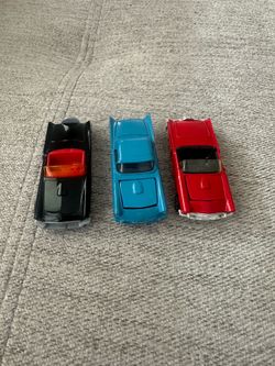 Lot Of 3 Cool Ford Thunderbird 50-60's Diecast Toy Cars
