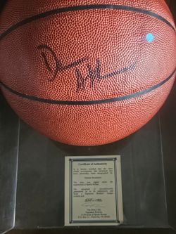 Authentic Signed Basketball By NBA Player