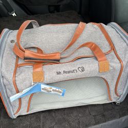 Mr Peanuts Airline Soft Sided Pet Carrier New With Tag