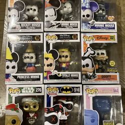 Disney Marvel DC FUNKO Pops