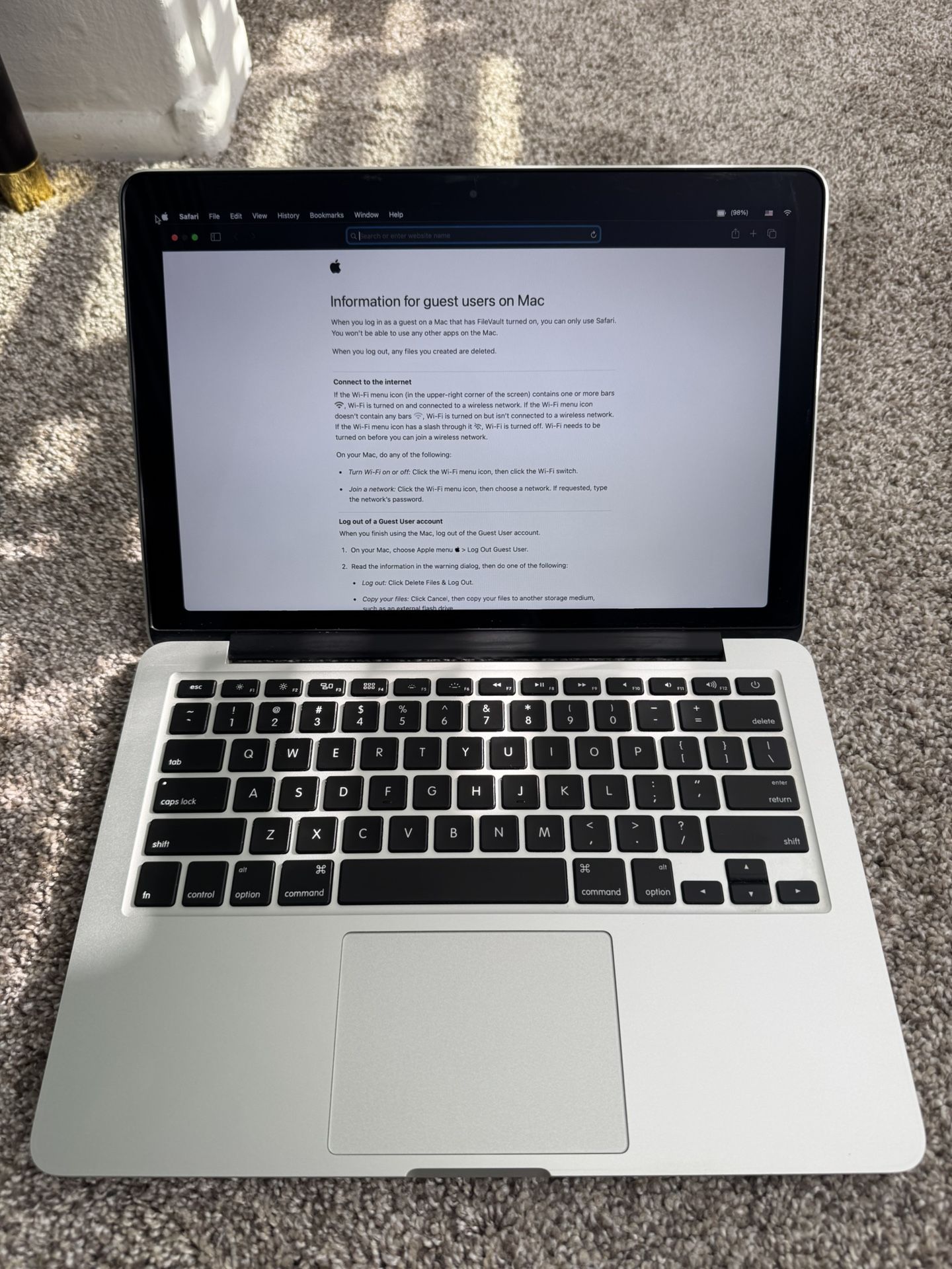 MacBook Pro A1502