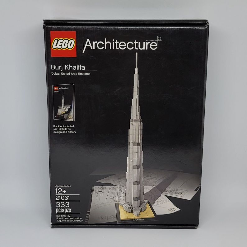 MP blomst Artifact Lego 21031 Architecture Burj Khalifa Retired set complete for Sale in  Deltona, FL - OfferUp