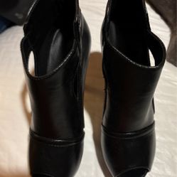 Black  Heels Size 37