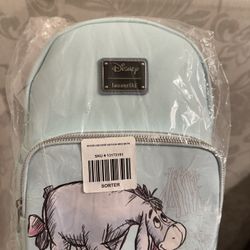 NEW Disney Loungefly Winnie The Pooh Eeyore Mini Figural Backpack