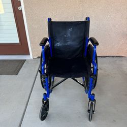 Drive Blue Wheelchair