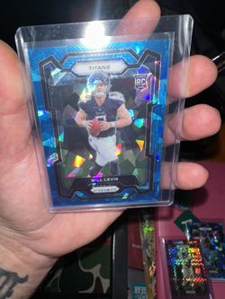 Prizm Will Levi’s Blue Cracked Ice /99 