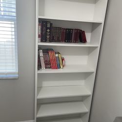 White Bookcase