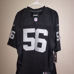 Las Vegas Raiders Size 48 Black Woodley