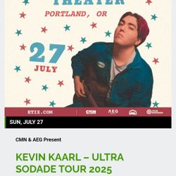 Tengo 2 Boletos Para Kevin Kaarl 