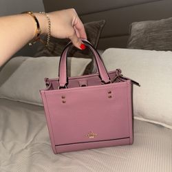Pink coach Purse