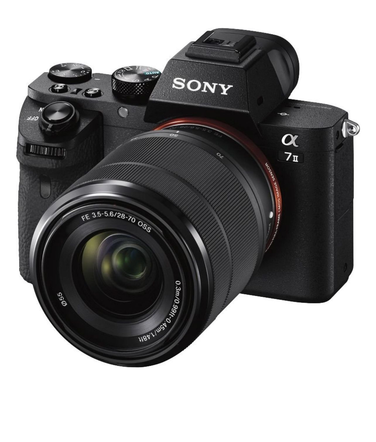 Sony - Alpha 7 II Full-Frame Mirrorless Video Camera with 28-70mm Lens