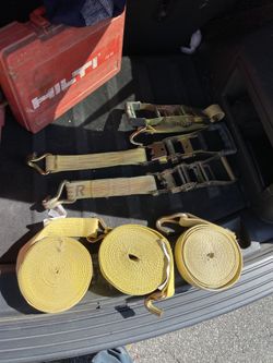 3 Ratchet Straps