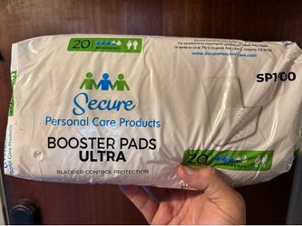Secure ultra booster pads