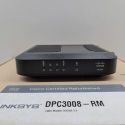 Linksys Cisco DOCSIS 3.0 Cable Modem (can be used with Comcast/Xfinity, TWC, Cox) [DPC3008]