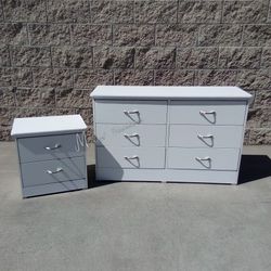 White Bedroom Dresser Set!