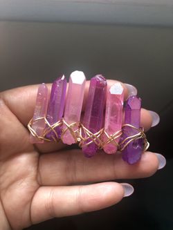 Crystal clip - tiara