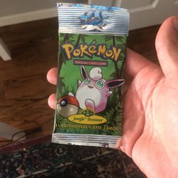Pokémon Booster Pack JUNGLE Set  New Sealed!