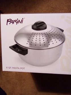 6 Quart Stainless Steel Pasta Pot