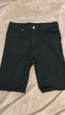H&M Black Slim Shorts