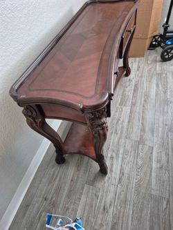 Buffet table