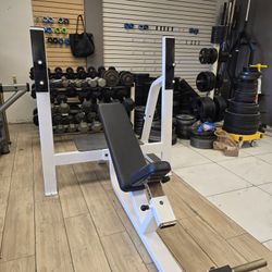 Icarian Incline Commercial Grade Bench Press Gym Equipment Exercise Fitness Weight
