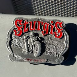 Sturgis First Edition Belt Buckle
