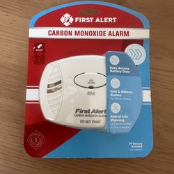 First Alert carbon Monoxide Alarm