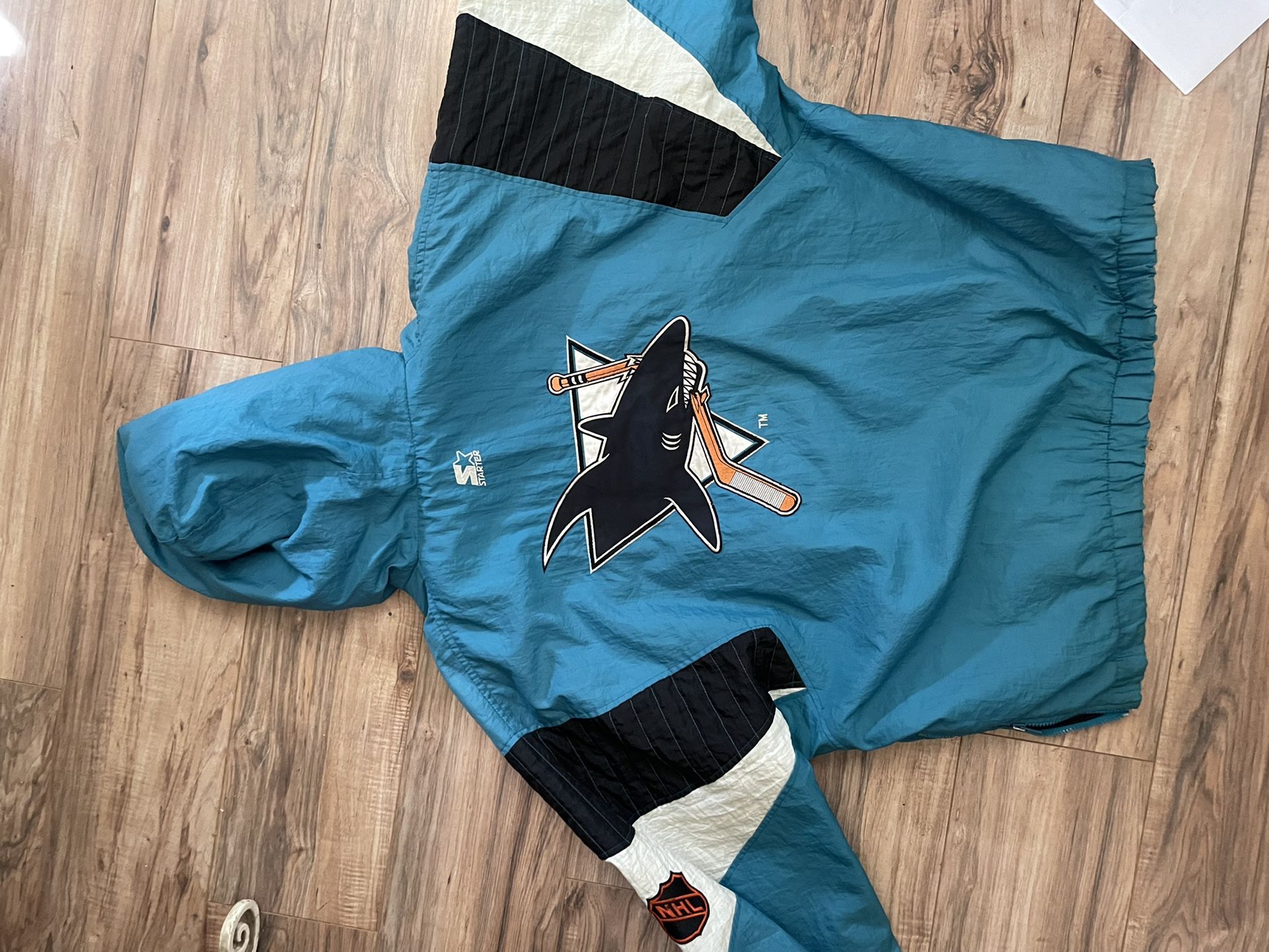 Vintage 1990 Sharks Starter Jacket