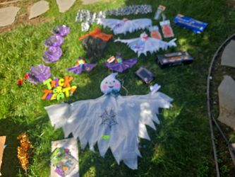Halloween Decorations. lights etc.- Excellent Condition