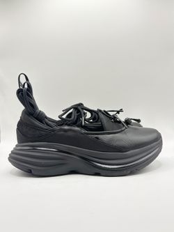 HOKA Bondi Mary Jane Black Women’s 7.5 Men’s 6.5 1171546-BBLC New