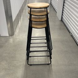 Wooden Bar Stools