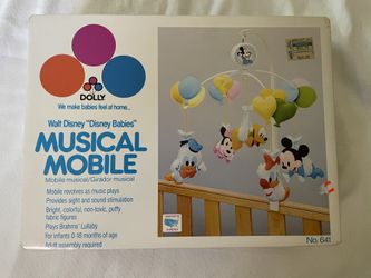 Vintage 1984 Walt Disney Disney Babies Musical Mobile