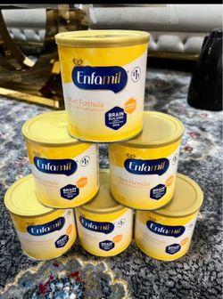 Enfamil Infant Formula Powder Cans – Lot of 6
