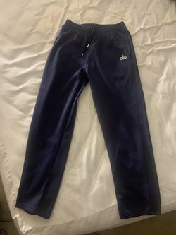 Navy Alo Pants Uncuffed