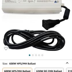 15 Hydro Crunch 600W HPS MH Digital Dimmable Ballast for Grow Lights