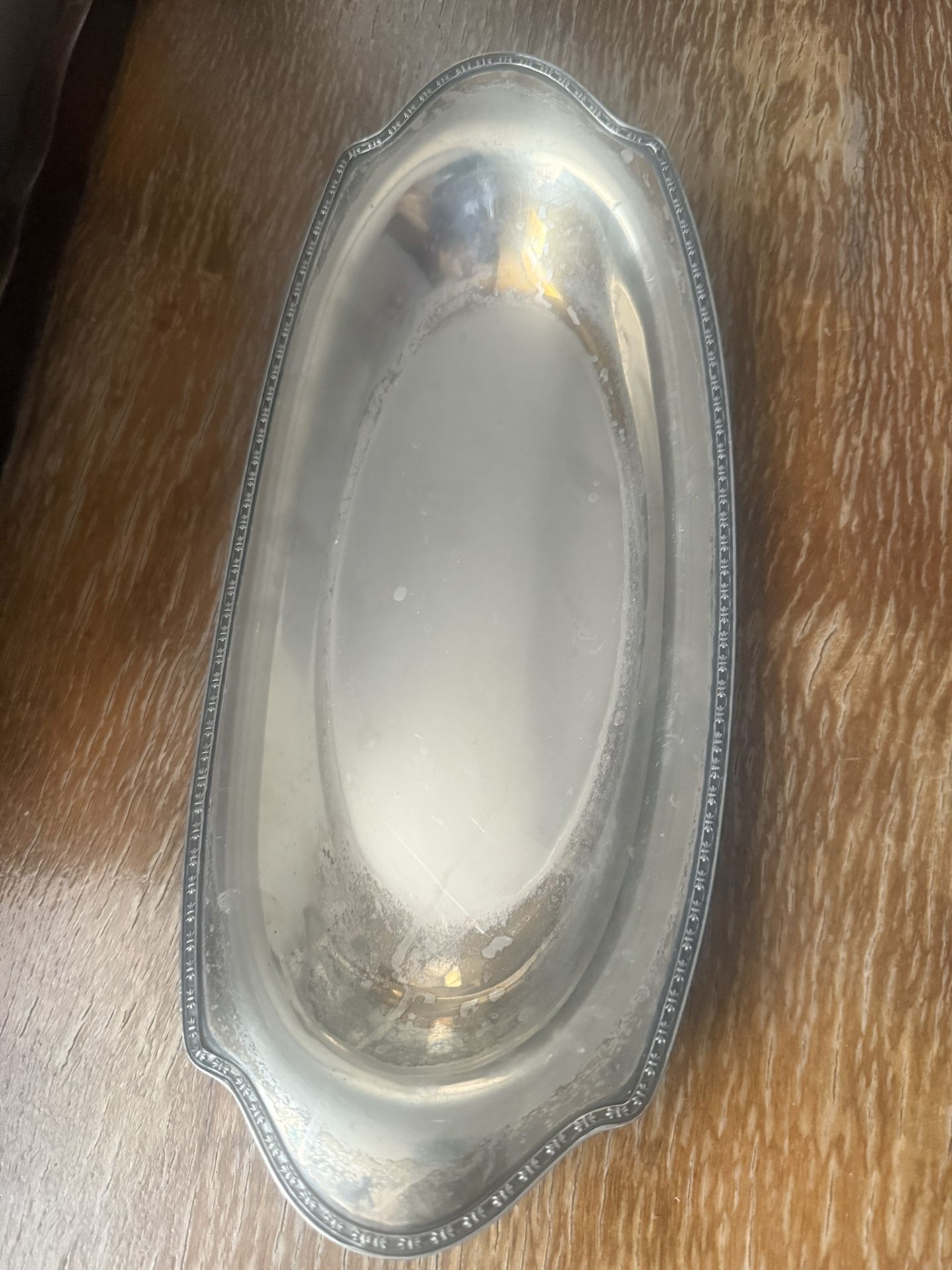 Vintage Silver Platter