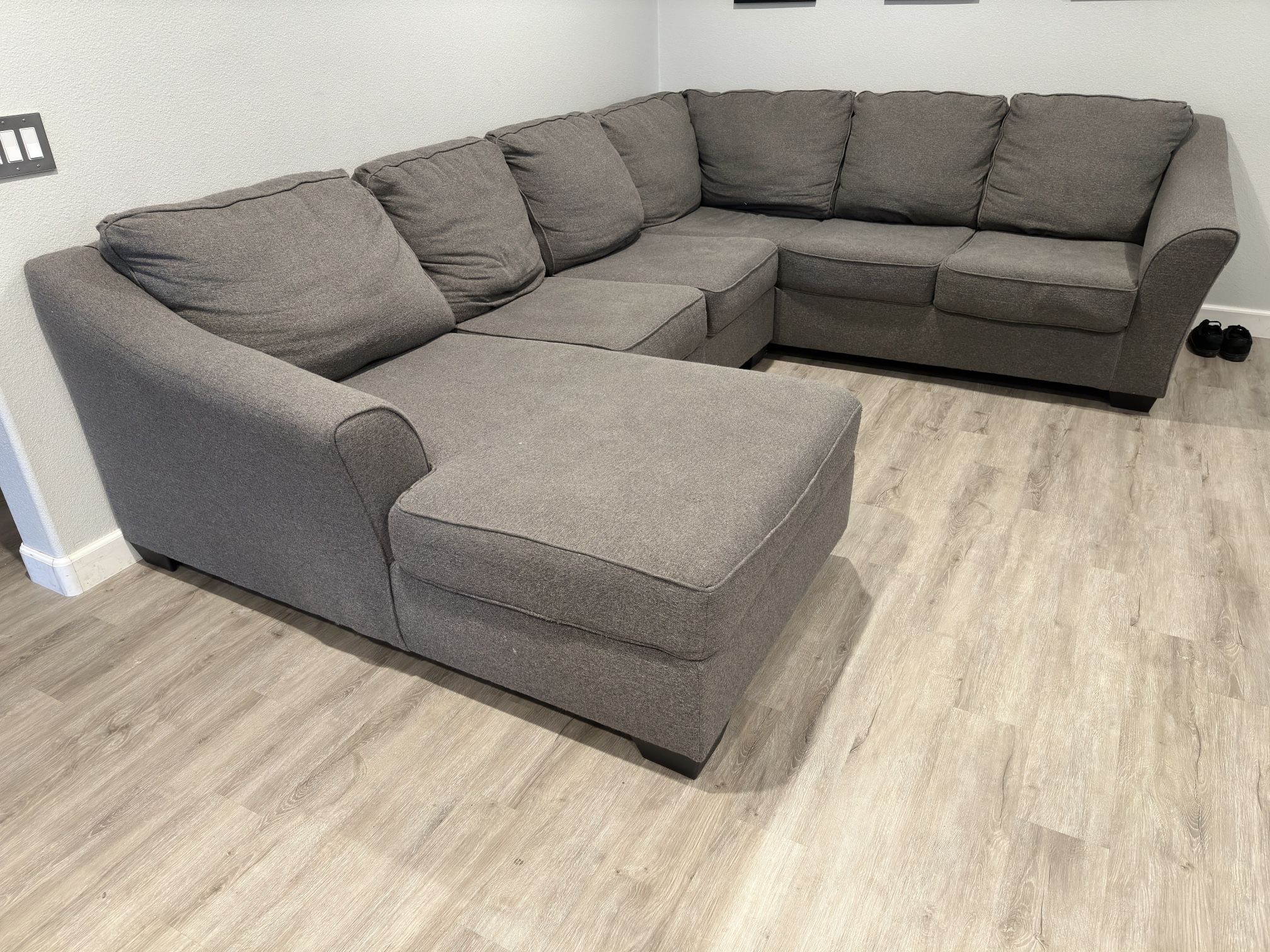 Grey Sectional Living Spaces Sectional Couch 