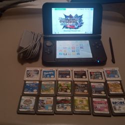 Nintendo 3ds Xl + 19 Games