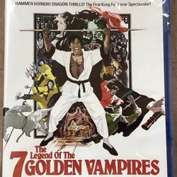 brand new sealed blu ray legend of the 7 golden vampires bluray 
