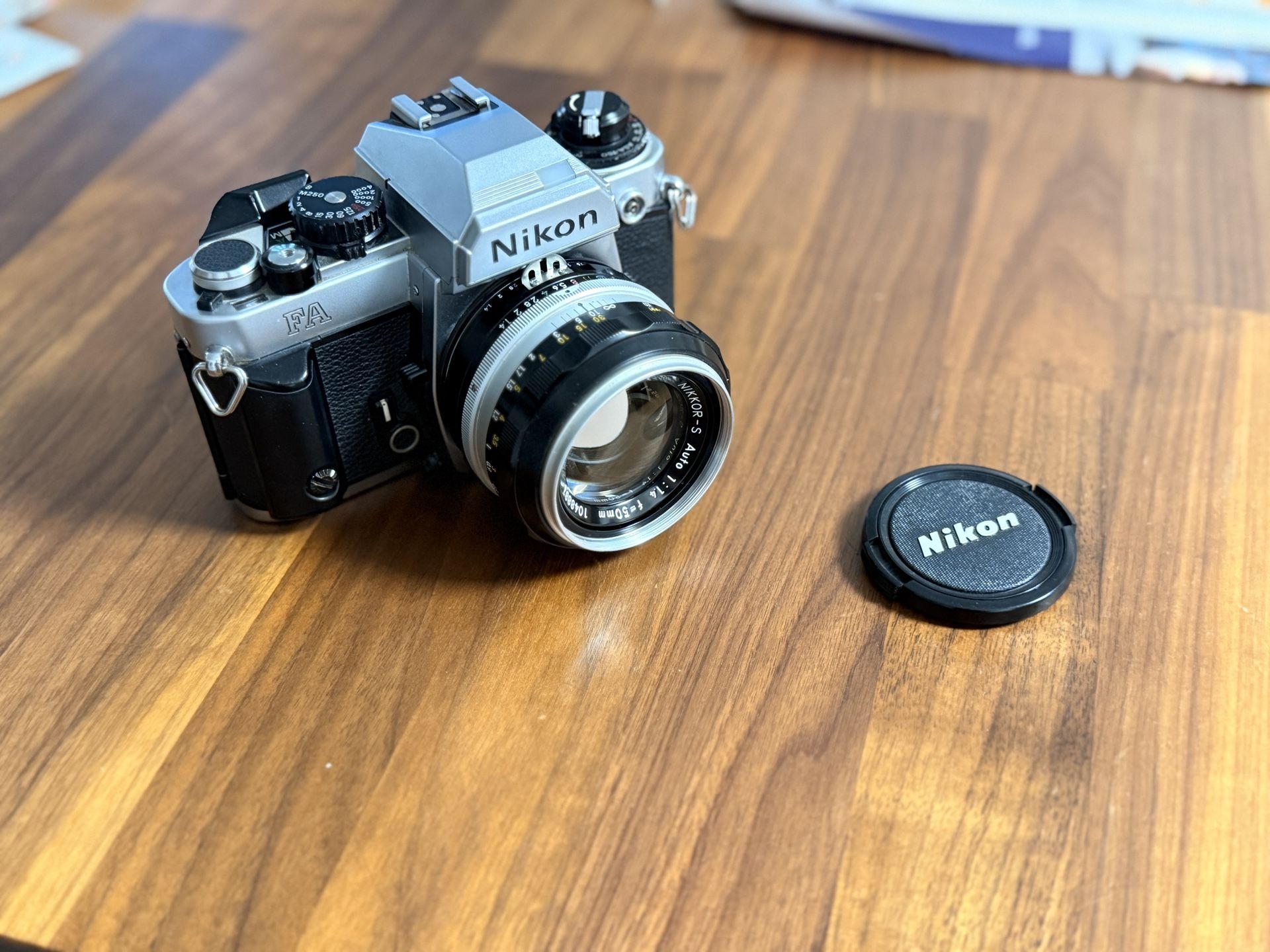 Nikon FA With Nikkor 50mm 1.4