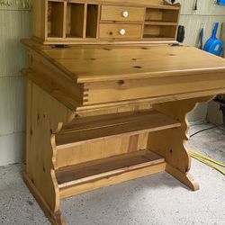 Wooden Desk Organizer