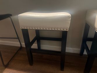 Cream bar stools