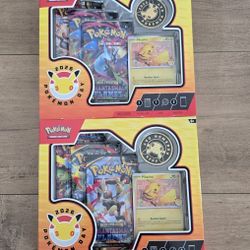 For Sale:  
Brand New in Box Pokemon Trading Card Game TCG Pokemon Day 2026 Collection. 30th Anniversay Pikachu Promo