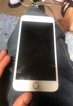 iPhone 6s Plus unlock small crack at the bottom