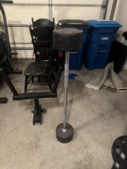Titan Fitness 100LB Straight Bar
