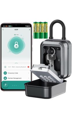 Smart Key Lock Box - Bluetooth APP(Tuya APP) Control