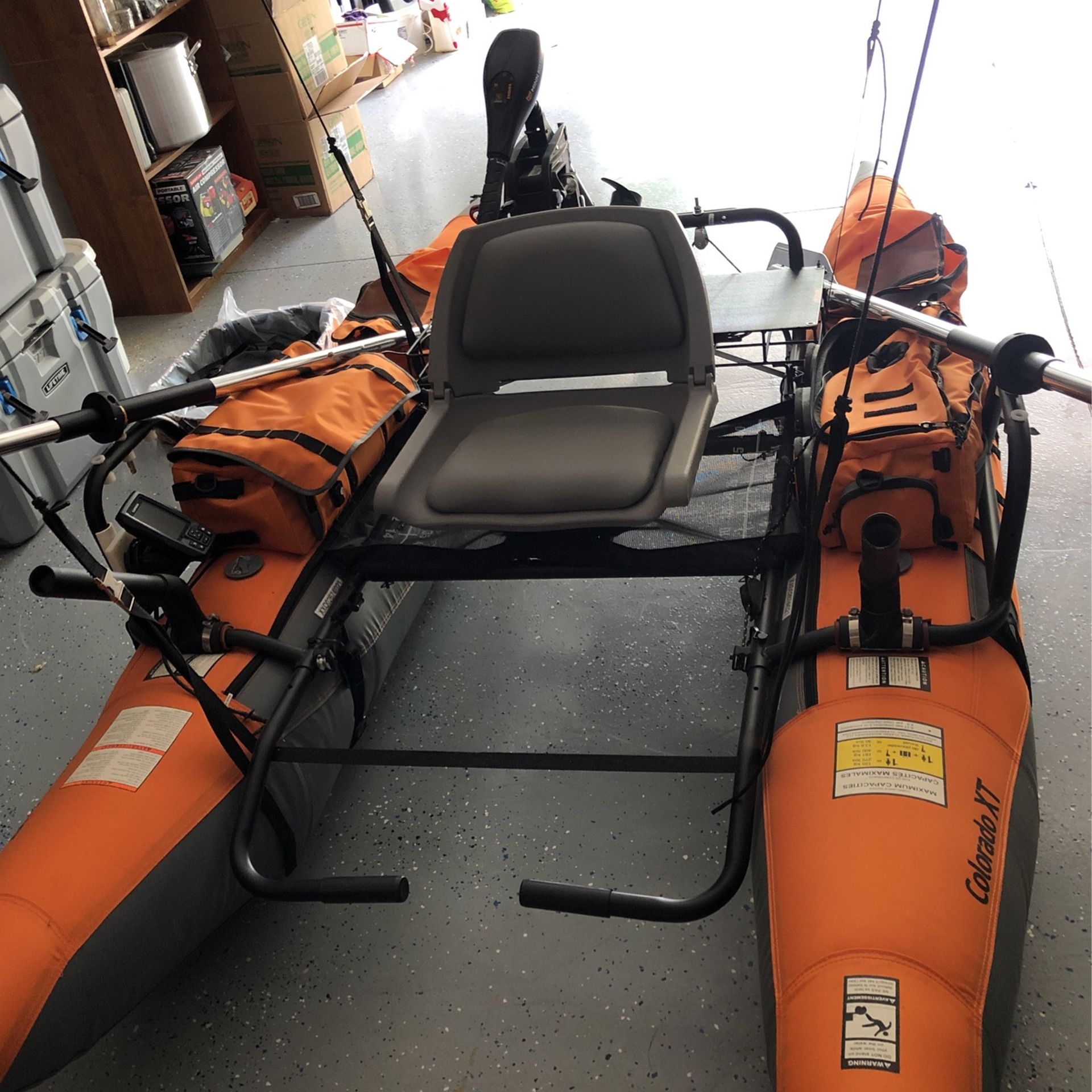 Classic Accessories Colorado Pontoon Fishing Boat