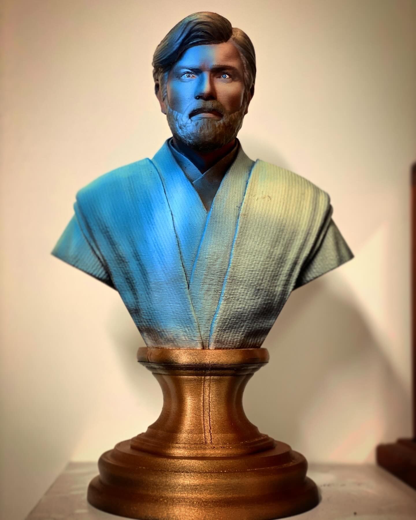 Hand Painted Obi Wan Bust 